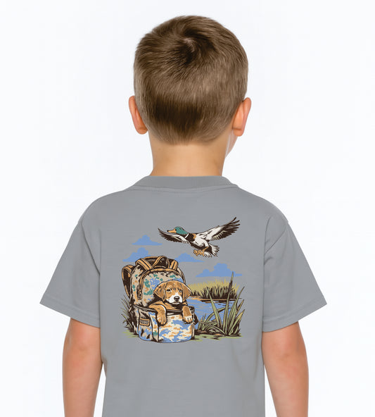 Boys Duck Dog Shirt