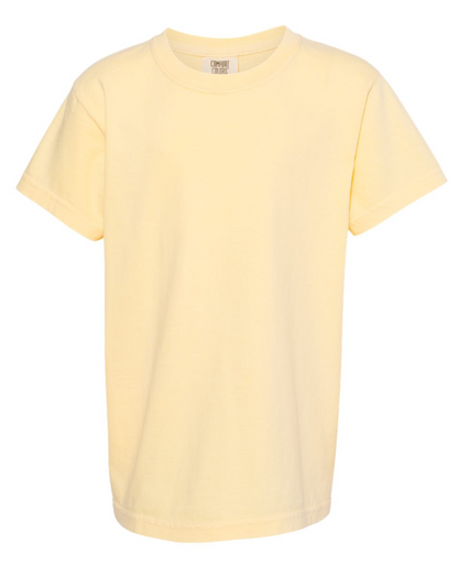 yellow comfort colors tshirt