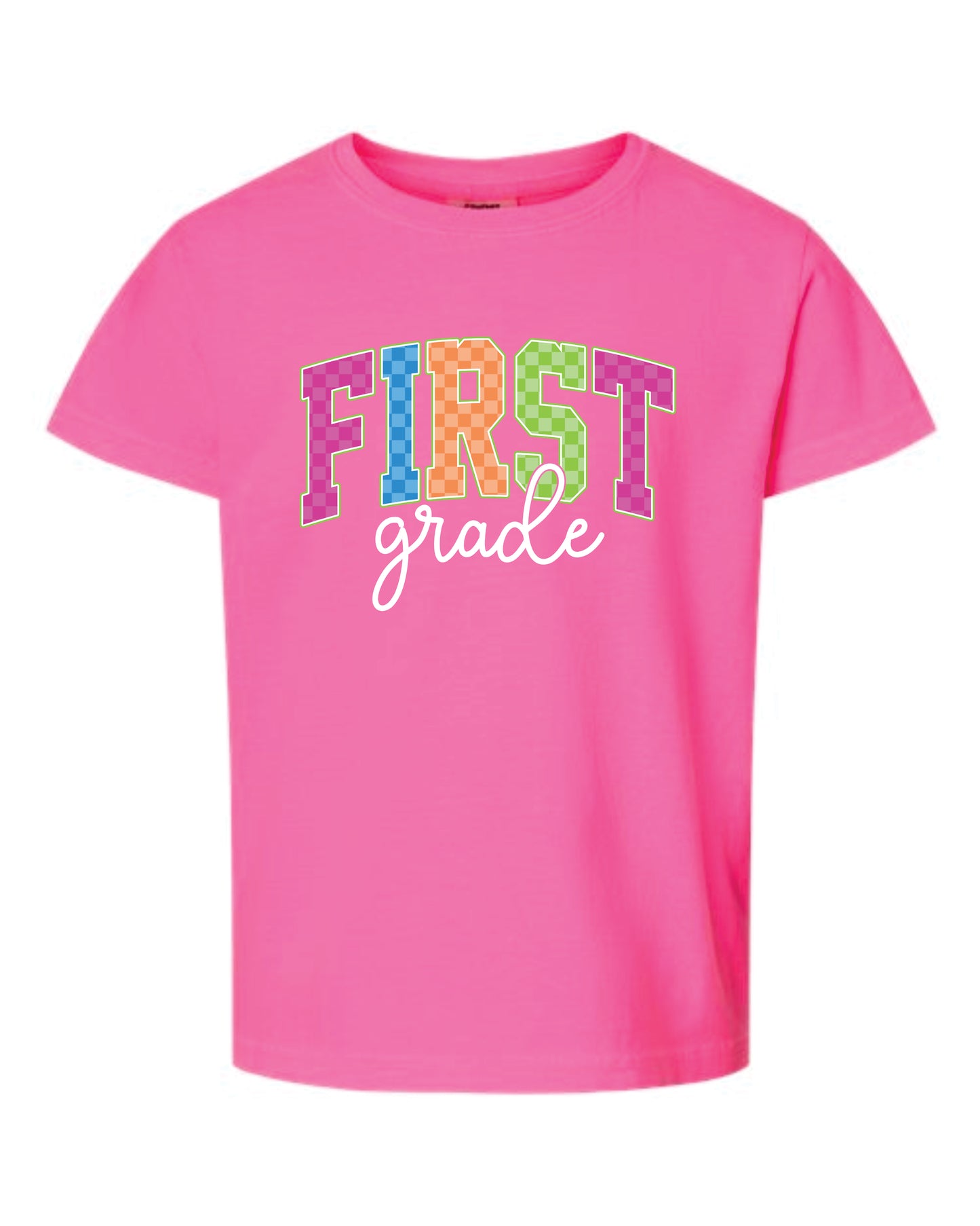 Colorful Grade GILDAN shirt