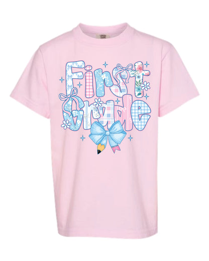 Preppy Floral GILDAN Grade Level T-Shirts