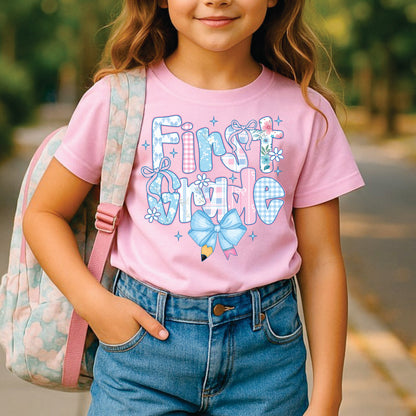 Preppy Floral GILDAN Grade Level T-Shirts